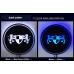 artx hyundai santa fe dm led cup holder console plates